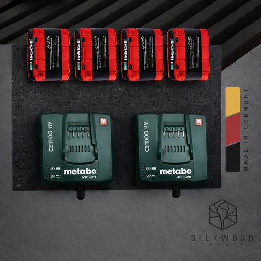 Metabo Akku Wandhalterung 18V Halter Ladegerät ASC 30 55 145 Duo Akkuhalter Wand